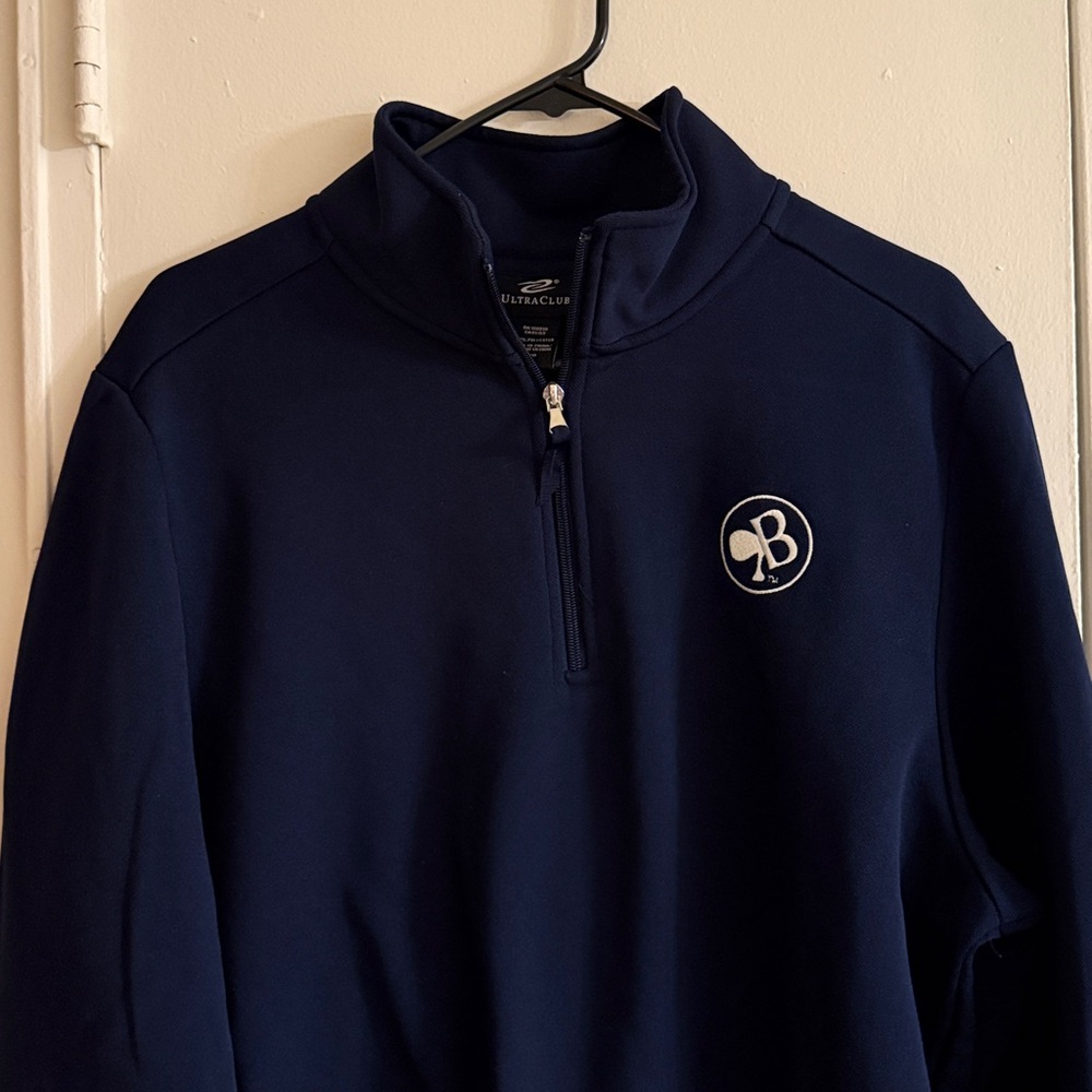 Men's Boston Irish Navy Half-Zip